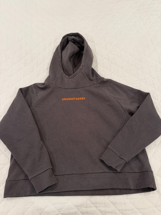 Orangetheory Other - Orangetheory Charcoal Crewneck Sweater with Orange Logo